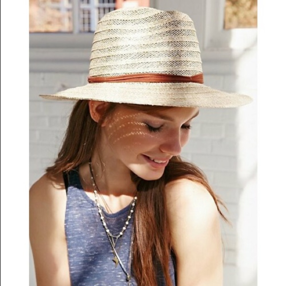 OU Mint by Goorin Open Weave Panama Hat